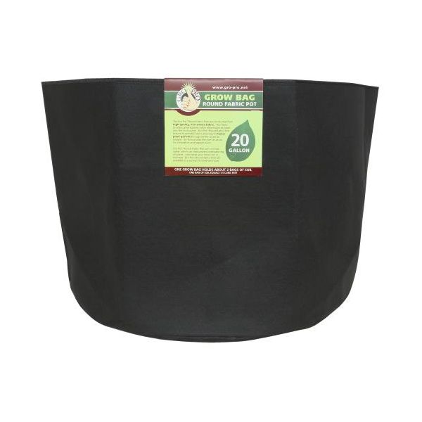 Gro Pro Round Fabric Pot 20 Gallon