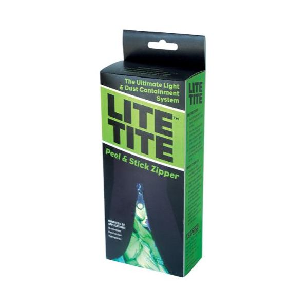 Lite Tite Heavy Duty Peel & Stick Zipper