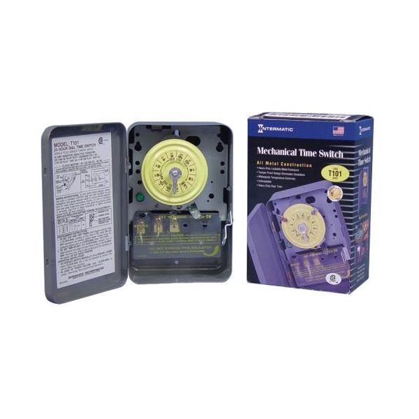 Intermatic T101 Commercial Grade Timer 120 Volt