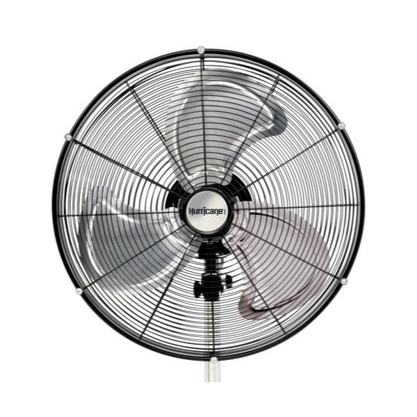 Hurricane Pro High Velocity Oscillating Metal Stand Fan 20 in