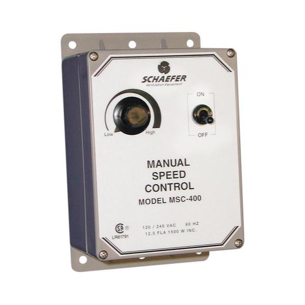 Schaefer Manual Fan Speed Controller