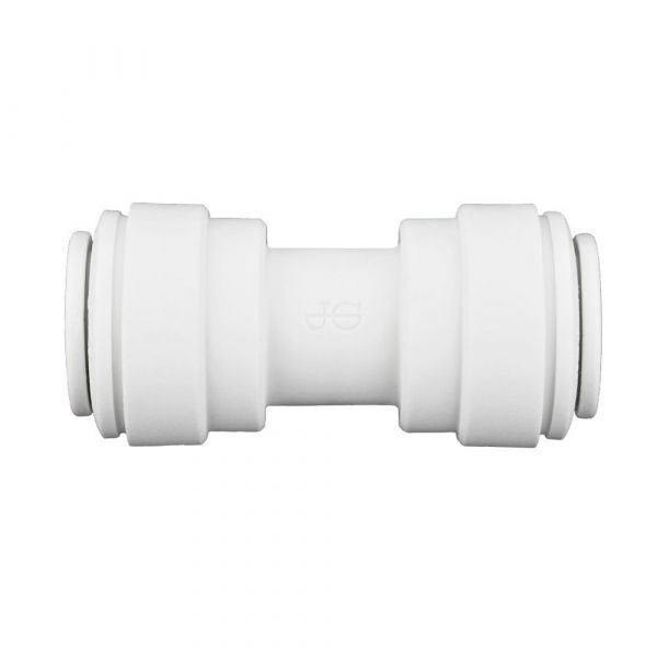 Ideal H2O JG Quick Connect Fitting - Straight  - 3-8 in - White (10-Bag)