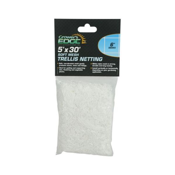 Grower's Edge Soft Mesh Trellis Netting 5 ft x 30 ft