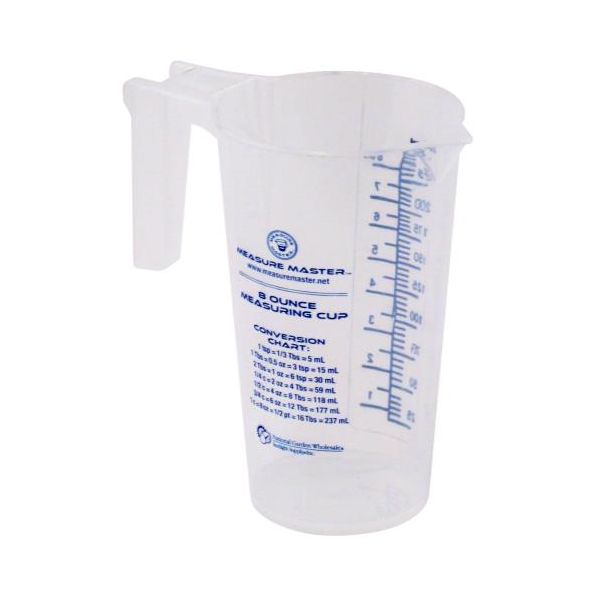 Measure Master Graduated Round Container 8 oz - 250 ml