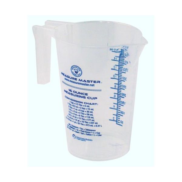 Measure Master Graduated Round Container 16 oz - 500 ml