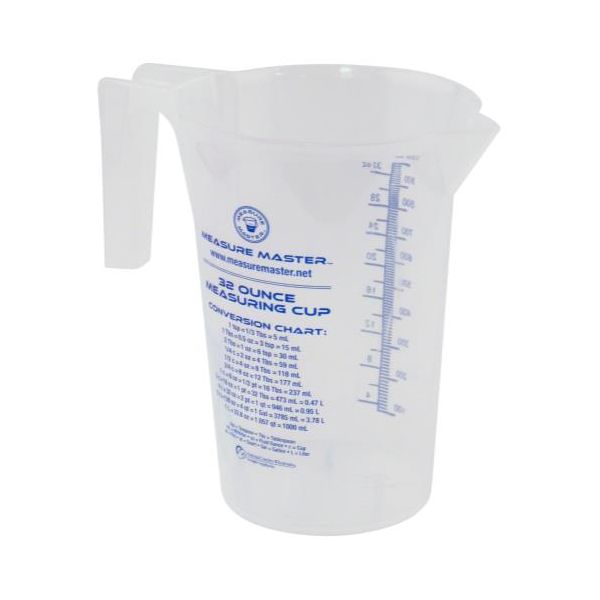 Measure Master Graduated Round Container 32 oz - 1000 ml