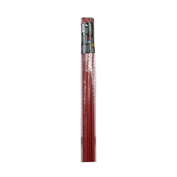 Grower's Edge Deluxe Steel Stakes 5-16 in Diameter 4 ft - Red