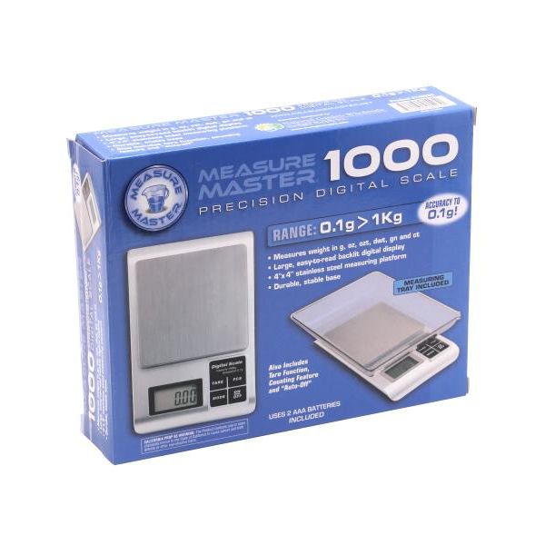 Measure Master 1000g Digital Scale w- Tray