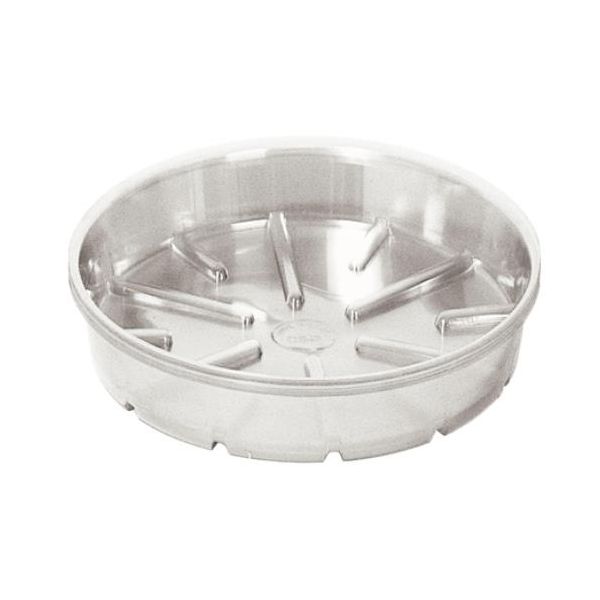 Bond Clear Plastic Saucer 12 Inch