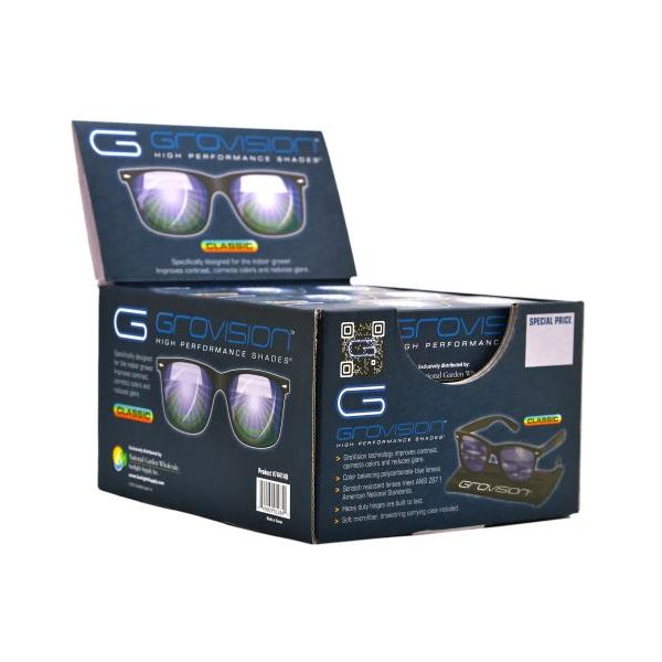 GroVision High Performance Shades - Classic, Pack of 6 Pieces