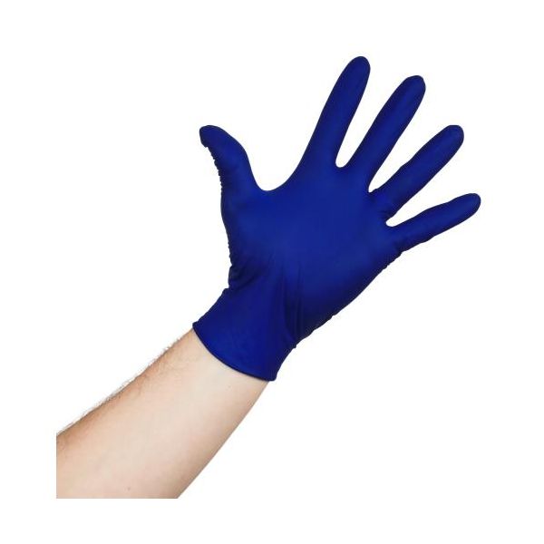 Grower's Edge Blue Powder Free Nitrile Gloves 4 mil - XX-Large (100-Box)