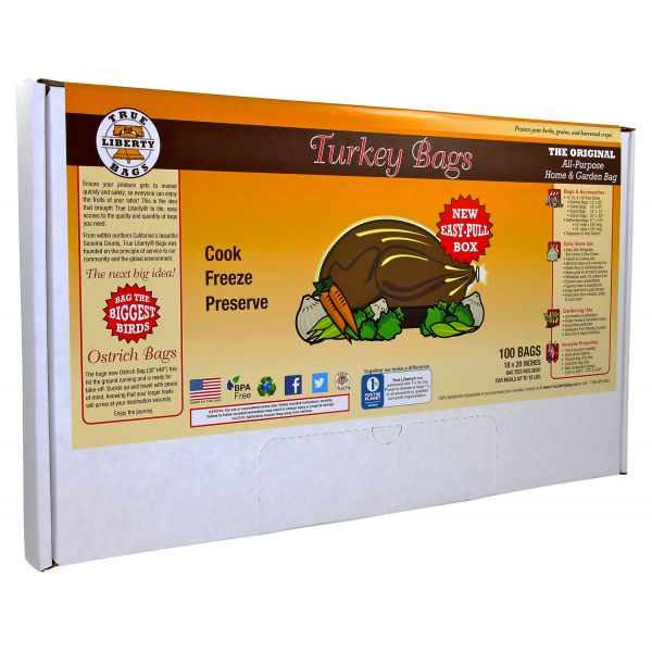 True Liberty Turkey Bags 18 in x 20 in (100-Pack)