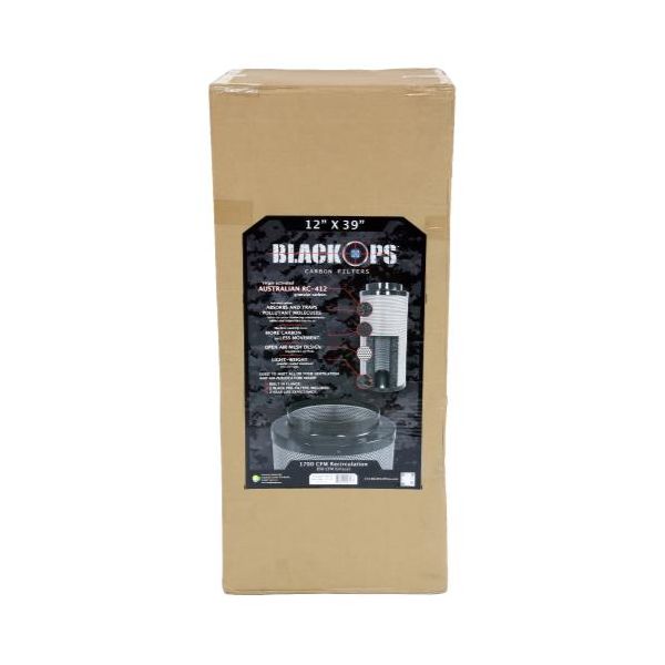 Black Ops Carbon Filter 12 in x 39 in 1700 CFM