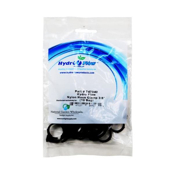 Hydro Flow Nylon Hose Clamp 3-8 inch