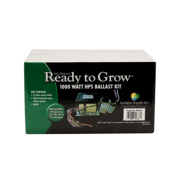 Ready to Grow HPS 1000 Watt Ballast Kit