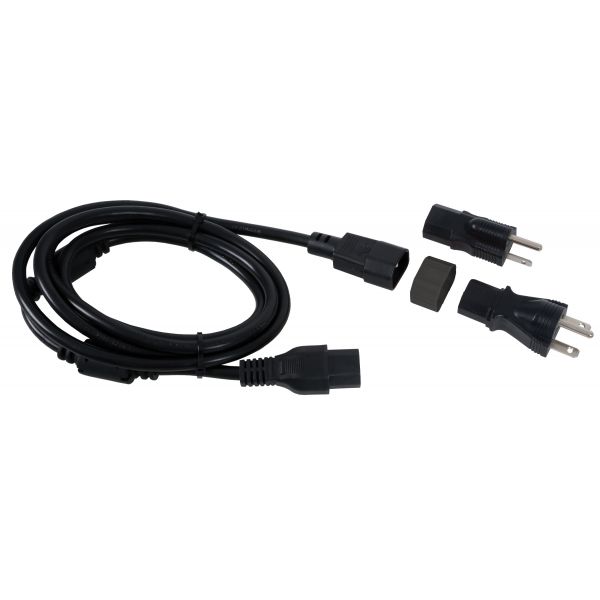 Convertible Smart Volt Dual Ferrite Power Cord 120-240 6.5 ft w- 120 Volt and 240 Volt Adaptor