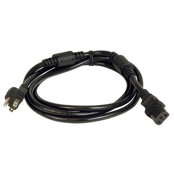 120 Volt Smart Volt Cord w- 2 Molded Ferrites - 6 ft