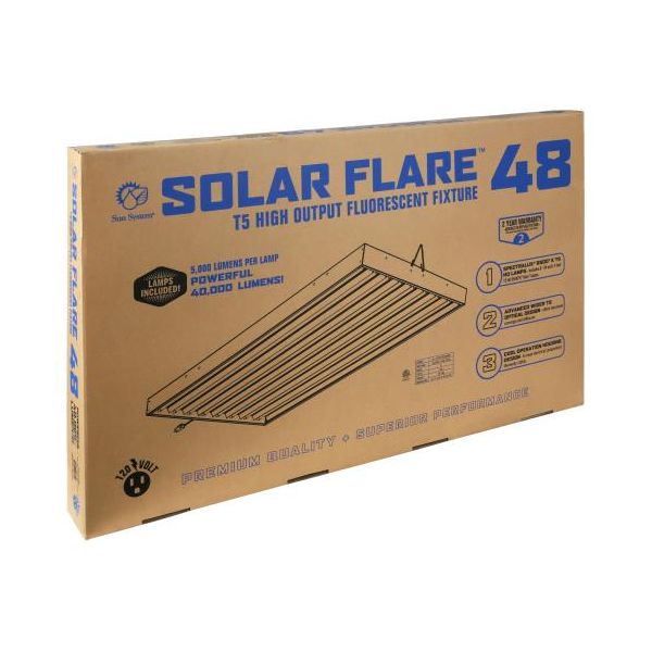 Solar Flare T5 HO 48 - 4 ft 8 Lamp - 120 Volt