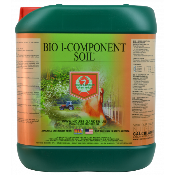 House & Garden Bio 1-Comp -- 5 Liters