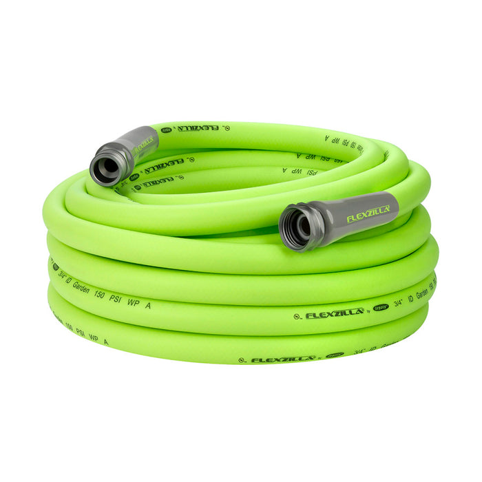 Flexzilla Garden Hose-3/4 in. - 11 1/2 GHT, ZillaGreen, 3/4In X 50 ft