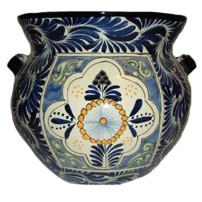 Talavera Michoacana Pot-Bicentenario, 12 in