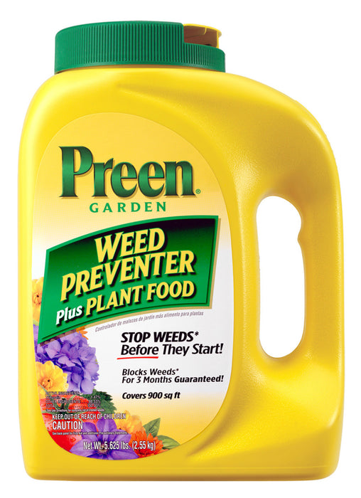 Preen Garden Weed Preventer Plus Plant Food-5.625 lb