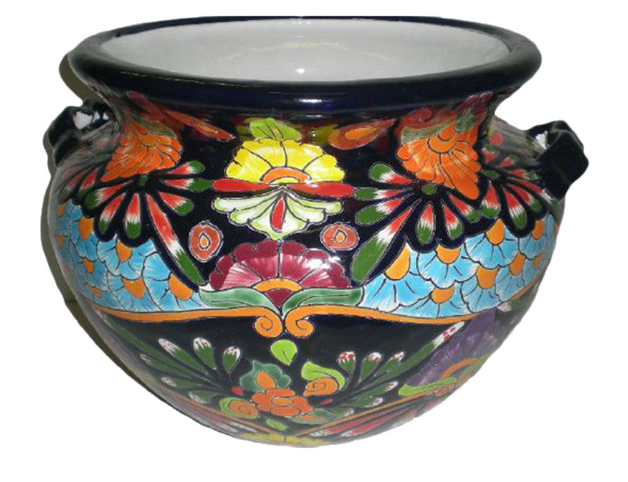 Talavera Michoacana Pot-Traditional, 14 in