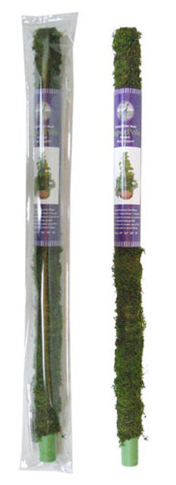 Supermoss Moss Poles Preserved-Fresh Green, 30 in