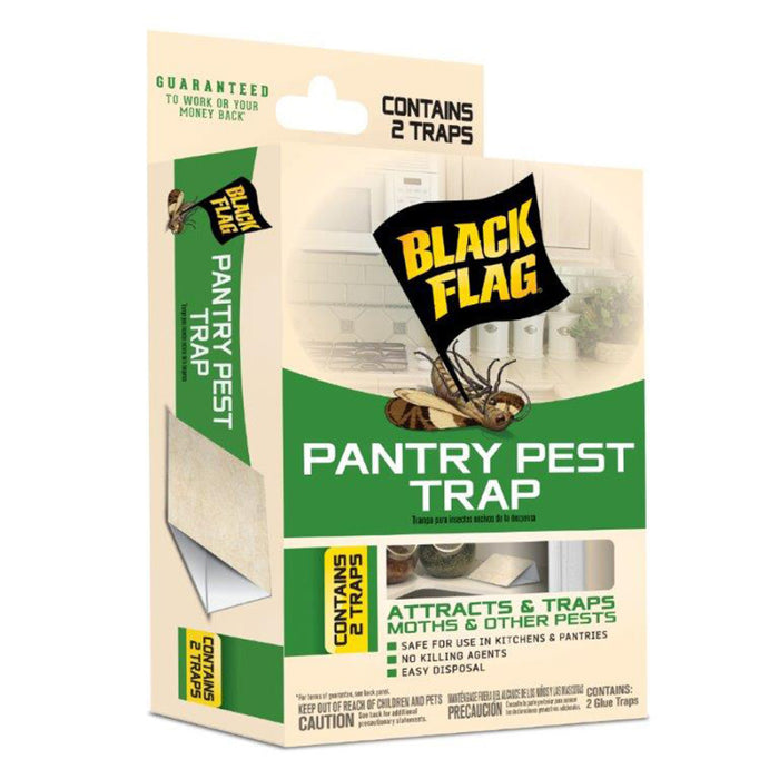 Black Flag Pantry Pest Glue Trap-2 pk