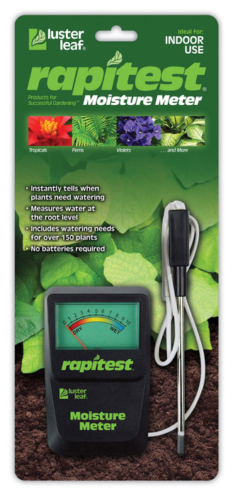 Luster Leaf Rapitest Moisture Meter-Black, 5 in