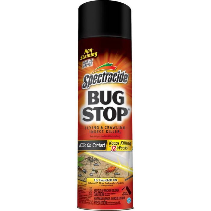 Spectracide Bug Stop Flying & Crawling Insect Killer Aerosol-16 oz