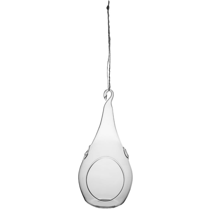 Syndicate Hanging Terrarium Teardrop-Crystal, LG