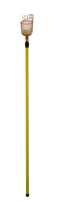 Flexrake Fruit Picker with 12ft Telescoping Pole-13 ft