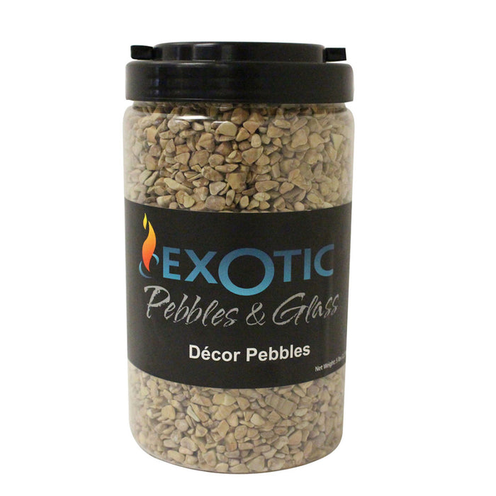 Exotic Pebbles Jar Bean-Wood, 5 lb