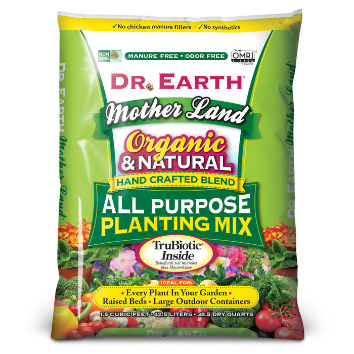 Dr. Earth Mother Land All Purpose Planting Mix Organic-1.5Cuft