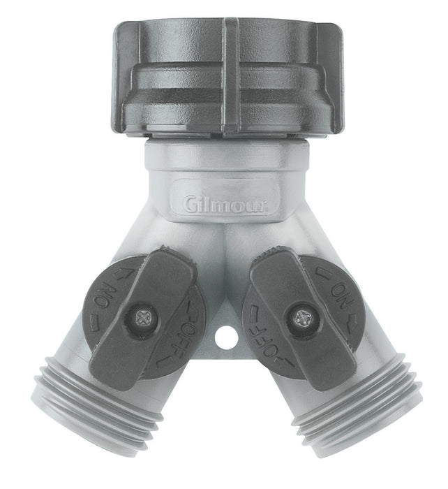 Gilmour Poly Dual "Y" Shut-Off Valve-Multi