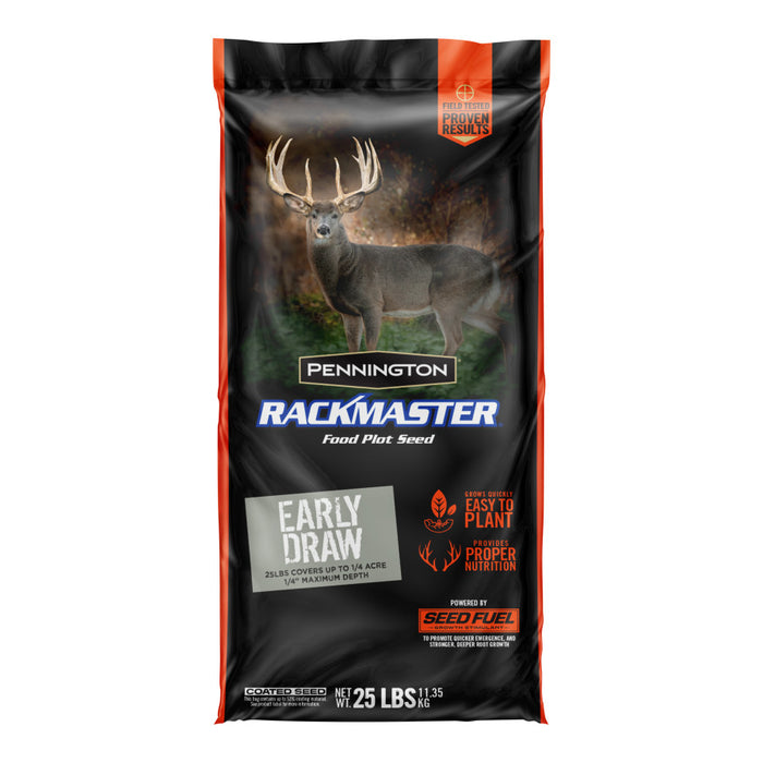 Pennington Rackmaster Early Draw Food Plot Seed Mix-25 lb