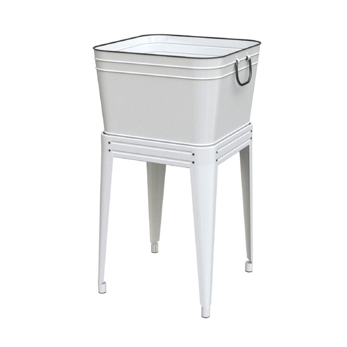 Panacea Milkhouse Beverage Tub Planter w/Stand-18In (L) X 30In (H) X 18In (D)