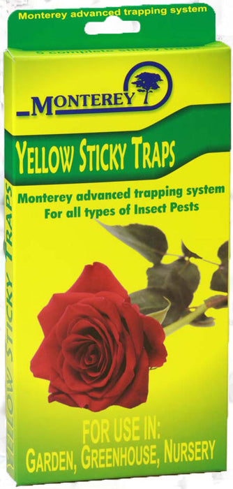 Monterey Yellow Sticky Insect Traps-5 pk