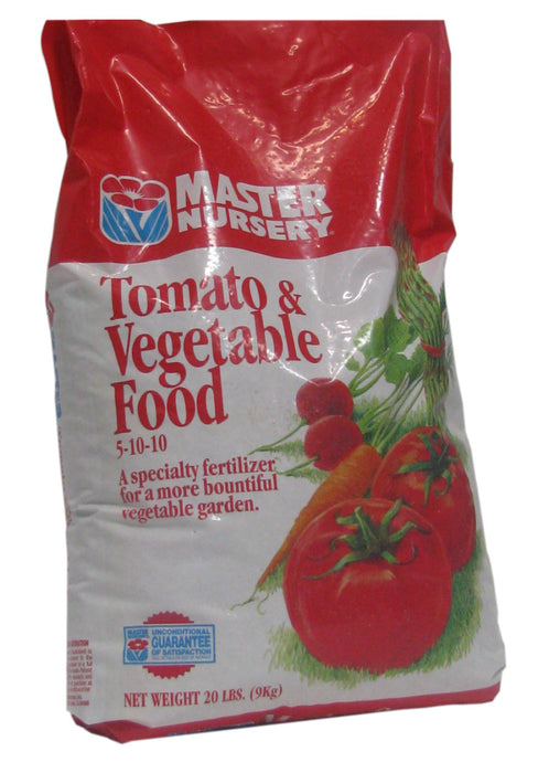 Master Nursery Tomato & Vegetable Food 5-10-10-20 lb