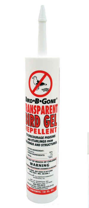 Bird-B-Gone Transparent Bird Gel Repellent-10 oz