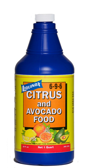 Liquinox Citrus & Avocado Food 6-9-6-32 oz