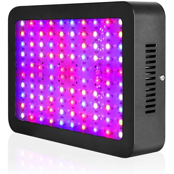 iPower 300W LED Grow Light Full Spectrum for Indoor Plants Veg and Flower