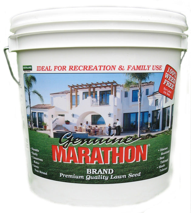 Marathon Lawn Grass Seed-Bucket, 5 lb