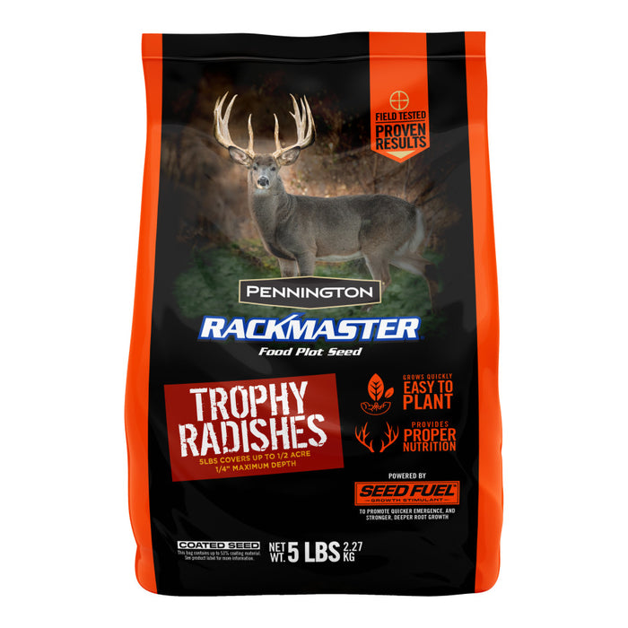 Pennington Rackmaster Trophy Radishes Food Plot Seed Mix-5 lb