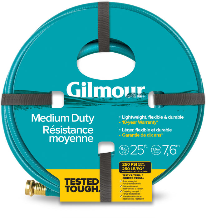 Gilmour Medium Duty 5/8" Hose-25 ft