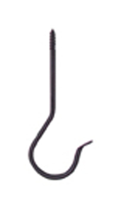 Panacea Screw In "J" Hook-Black, 26 in