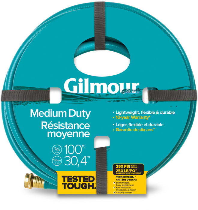 Gilmour Medium Duty 5/8" Hose-100 ft