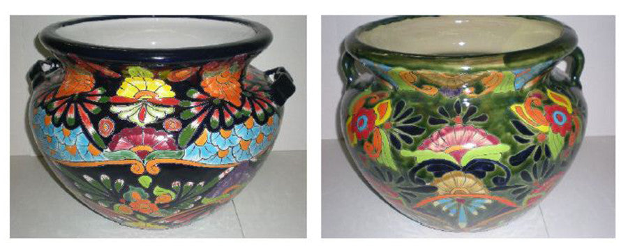 Talavera Michoacana Pots-Traditional, 8 in