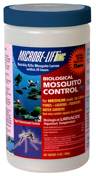 Microbe-Lift Mosquito Control Biological Larvacide-Medium Ponds, 6 oz